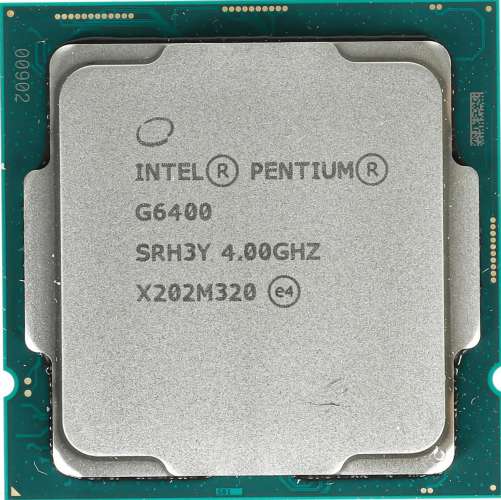 Процессор Intel Pentium Gold G6400, LGA 1200,  OEM [cm8070104291810 srh3y]